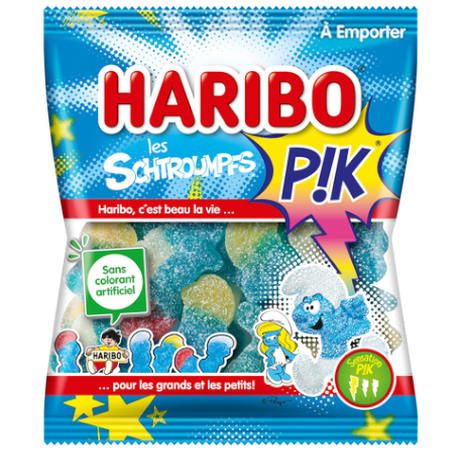 Les Schtroumpfs Pik Mini Sachet 40g image number